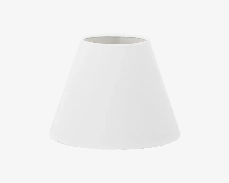 Skærm Rund Empire Hvid Ø.20 cm