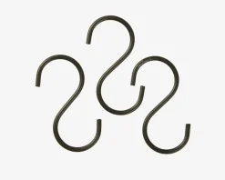 S-Krog Metal Sort 4 stk.