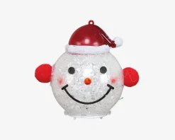 Smiley M. Nissehue LED H.9cm