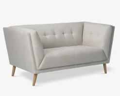Sofa 2 Pers. Beige Stof
