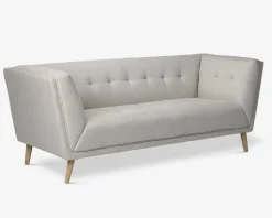 Sofa 3 Pers. Beige Stof