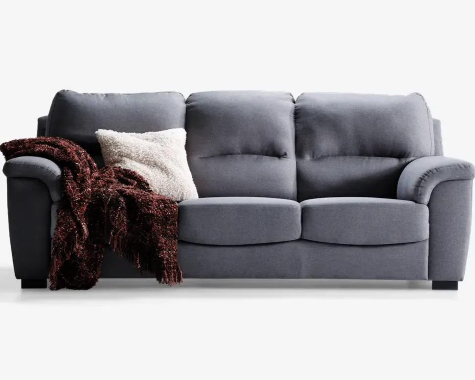 Sofa 3 Pers. Salice Grå