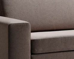 Sofa 3 pers. taupe møbelstof