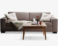Sofa 3 pers. taupe møbelstof