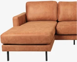 Sofa m/Chaiselong Vendbar