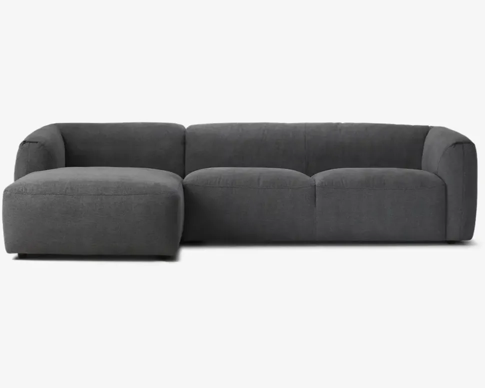 Sofa M/Chaiselong Violino Venstre Grå
