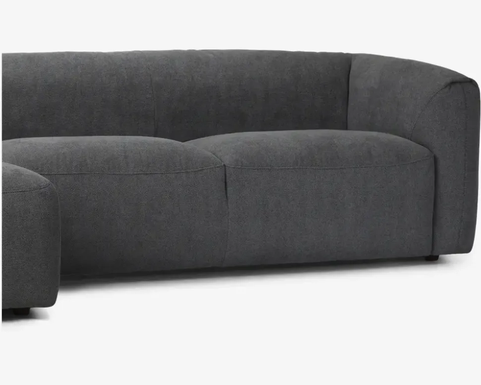 Sofa M/Chaiselong Violino Venstre Grå