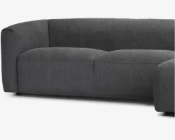 Sofa M/Chaiselong Violino Højre Grå