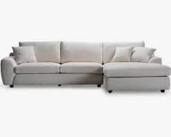 Sofa med XL-chaiselong højre