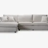 Sofa med XL-chaiselong venstre
