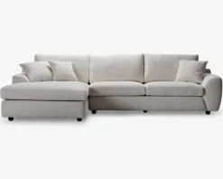 Sofa med XL-chaiselong venstre