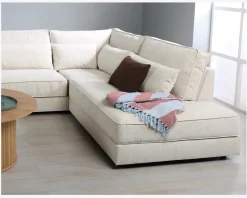 Sofa m/Open End Højre Beige