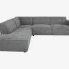 Sofa m/Open End Venstrevendt Grå