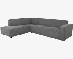 Sofa m/Open End Venstrevendt Grå