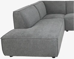 Sofa m/Open End Venstrevendt Grå