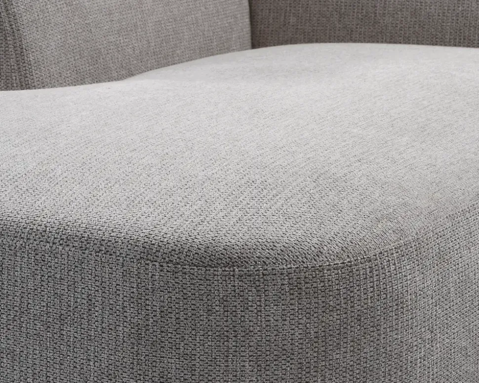 Sofa U-shape grå/beige højrevendt