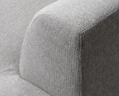 Sofa U-shape grå/beige højrevendt