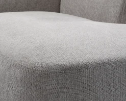 Sofa U-shape grå/beige venstrevendt