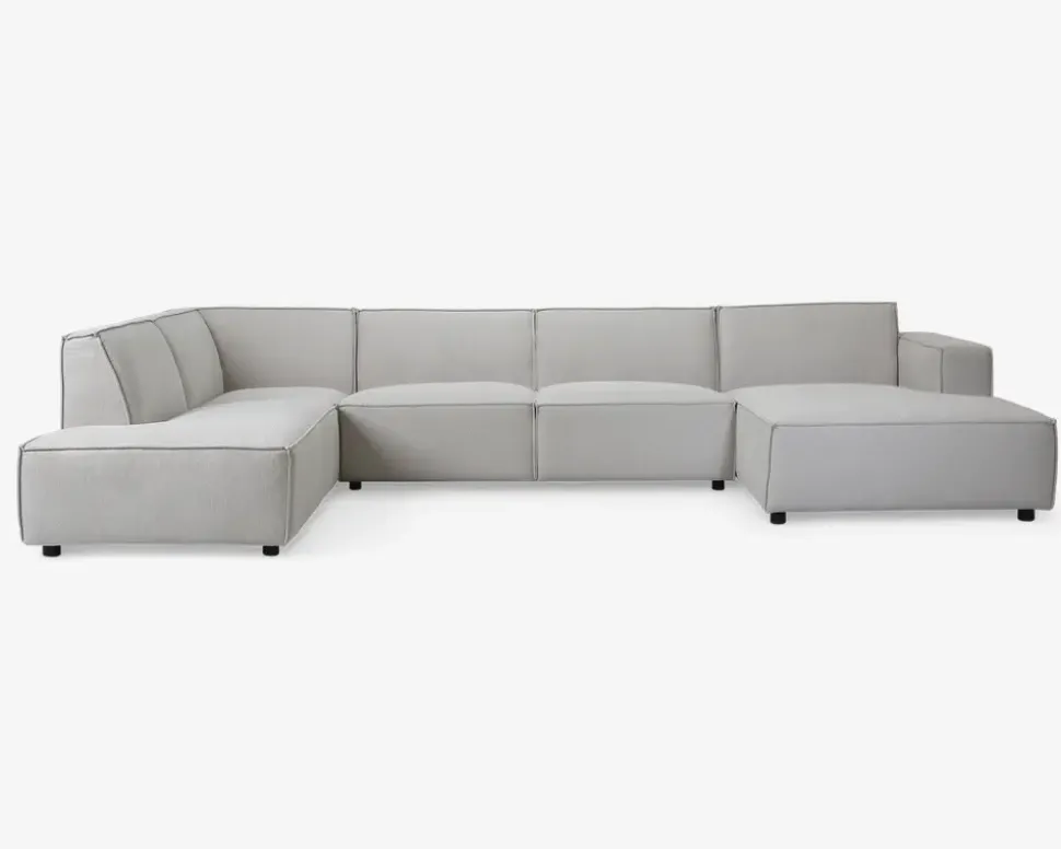 Sofa U-shape Venstrevendt Beige