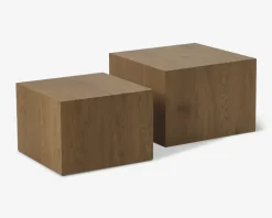 Sofabord Dice Vild Eg 2 Stk.