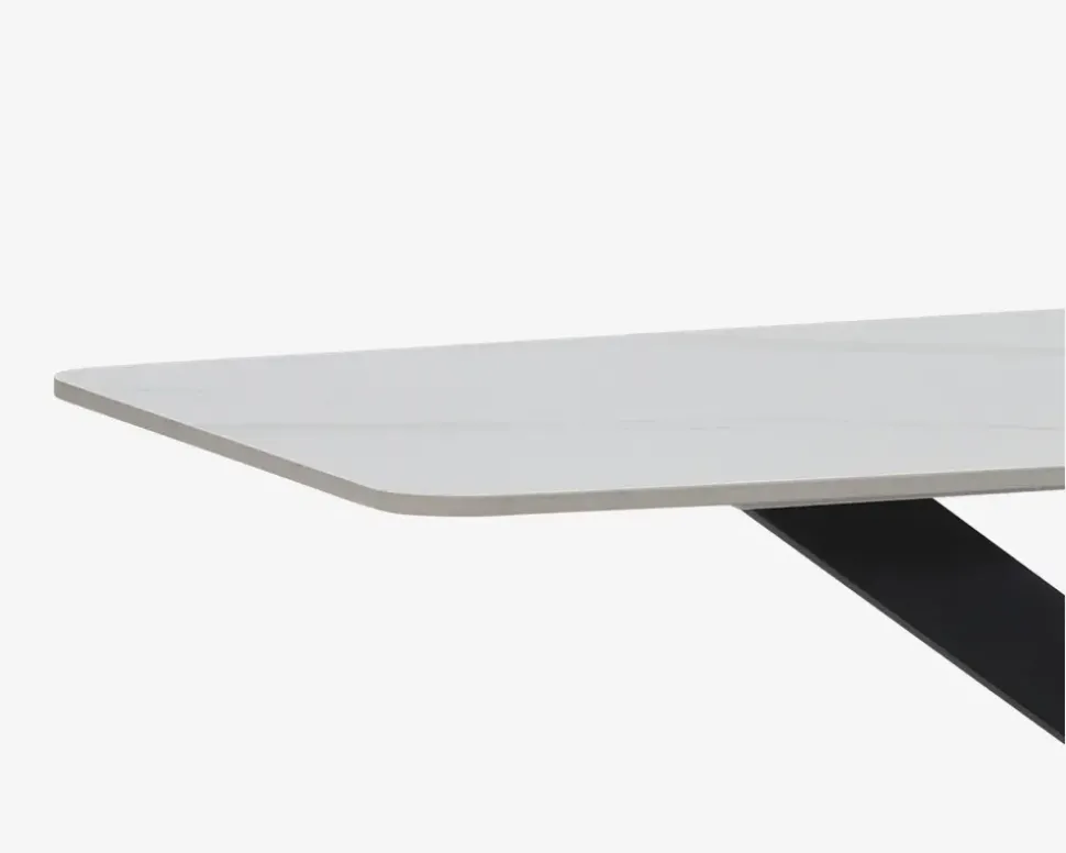 Sofabord Hvid Sintret Sten