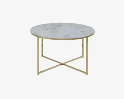 Sofabord m. Glasplade