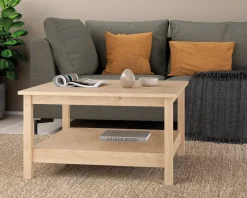 Sofabord Madrid lys eg kunstfiner
