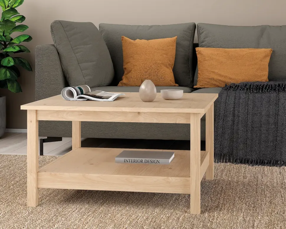 Sofabord Madrid lys eg kunstfiner