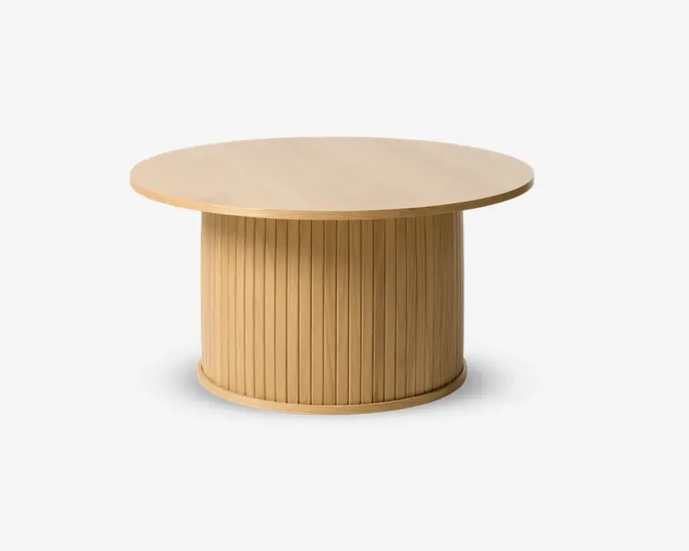Sofabord Nola Naturfarvet Eg Ø-90 cm