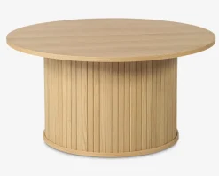 Sofabord Nola Naturfarvet Eg Ø-90 cm