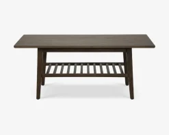 Sofabord olieret/røget eg 60x122 cm