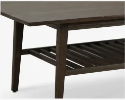 Sofabord olieret/røget eg 70x130 cm