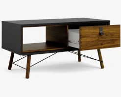 Sofabord Ry Sort/Valnød