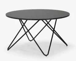 Sofabord Sort Marmorlook