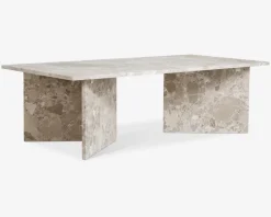 Sofabord Vega Latte marmor 70x140 Cm