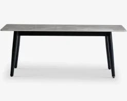 Sofabord 60x120 cm grå sten