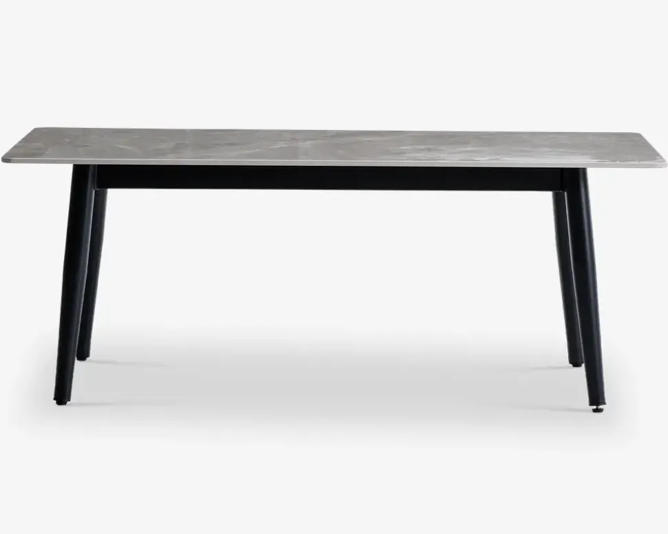 Sofabord 60x120 cm grå sten