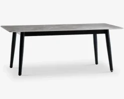 Sofabord 60x120 cm grå sten