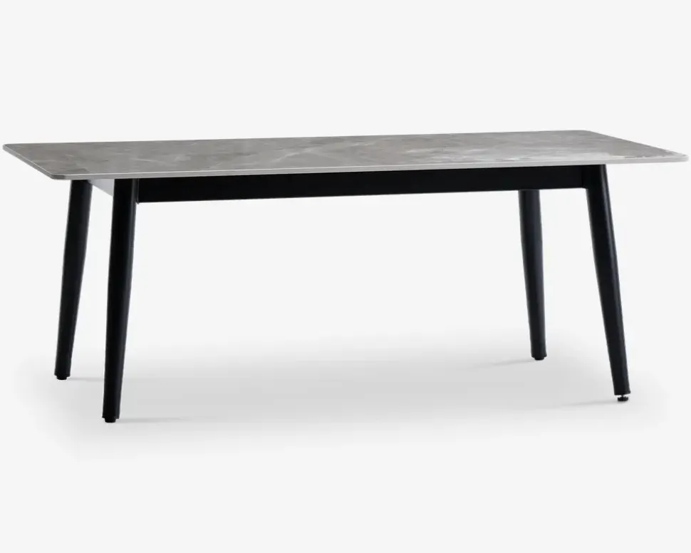 Sofabord 60x120 cm grå sten