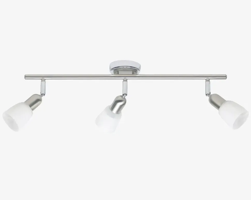 Sofia 3 Spot Glas og Krom