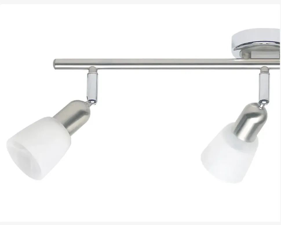 Sofia 3 Spot Glas og Krom