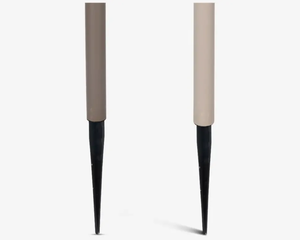 Solcellelampe udendørs ass H.46 cm