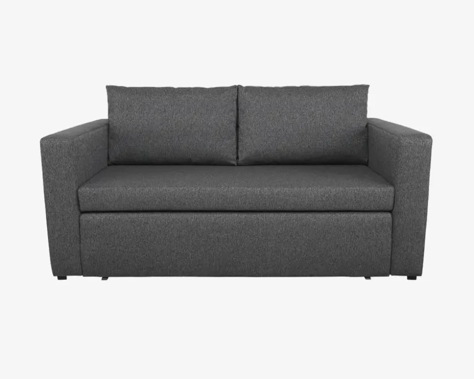 Sovesofa 2 Pers. Dobbelt Antracit