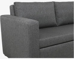 Sovesofa 2 Pers. Dobbelt Antracit