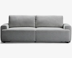 Sovesofa 3 pers. grå møbelstof