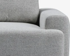 Sovesofa 3 pers. grå møbelstof