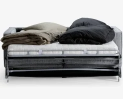 Sovesofa dobbelt med metaludtræk