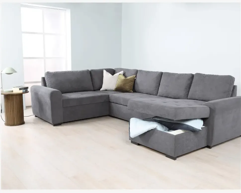 Sovesofa Hjørne med Chaiselong