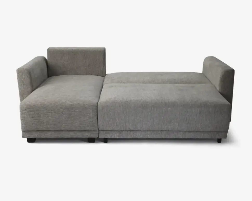 Sovesofa m/Chaiselong Beige