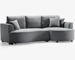 Sovesofa med chaiselong højrevendt